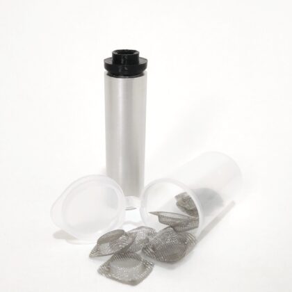 10 filtros de aço + aplicador